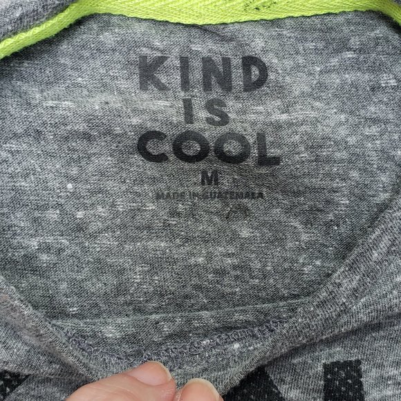 Kind is Cool Tee Gray  Size M - Picture 3 of 3